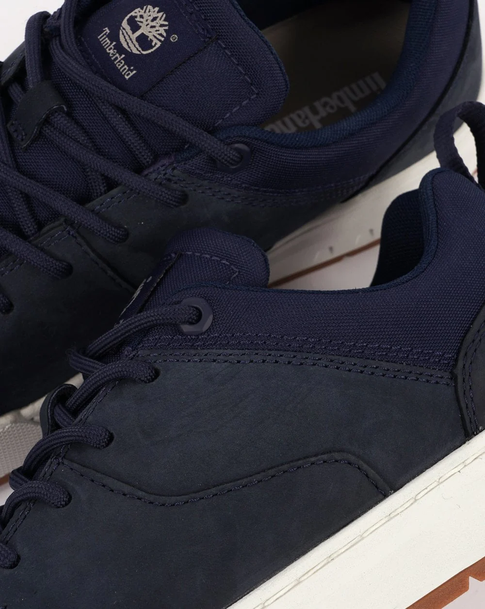 Timberland Maple Grove Oxford Trainer Navy Nubuck - Image 2