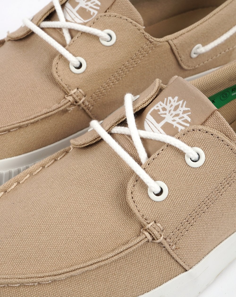 Timberland Mylo Bay Trainer Light Beige Canvas - Image 2
