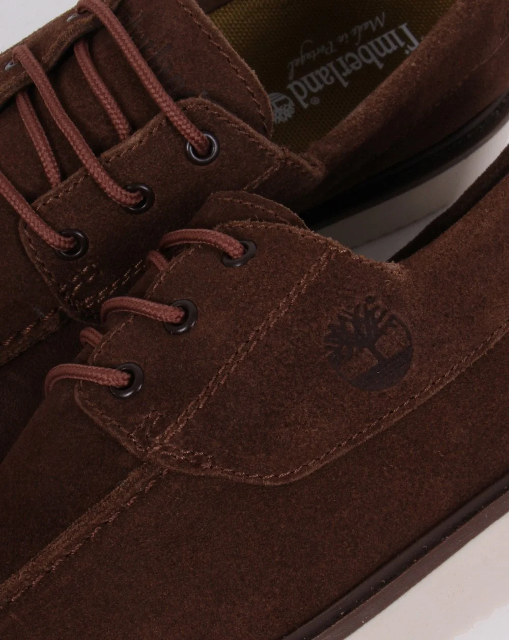 Timberland Newmarket Suede Boat Shoe Dark Brown - Image 2