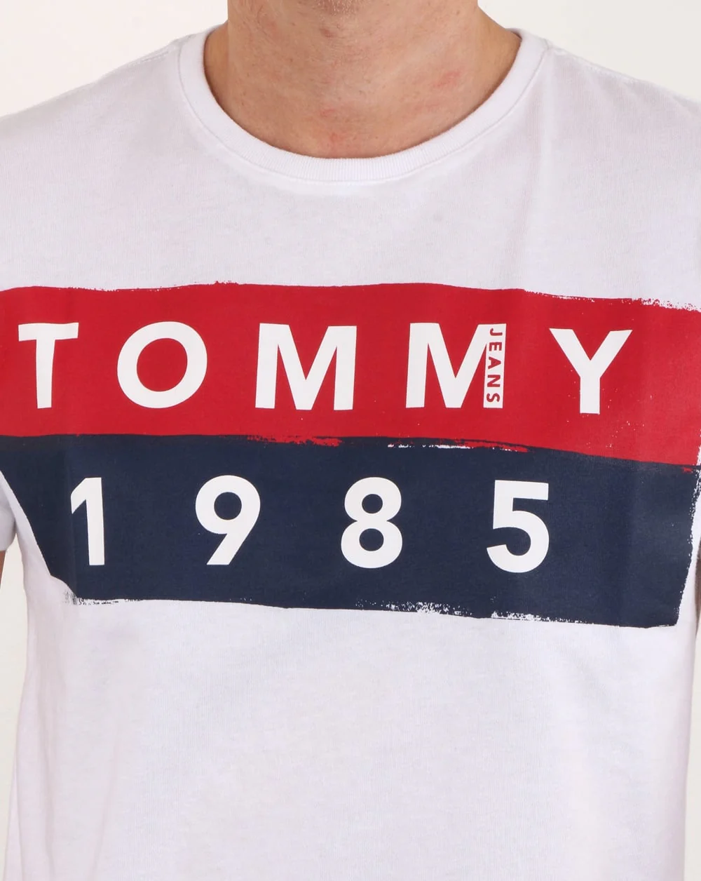 Tommy Hilfiger 1985 Logo T Shirt White - Image 2