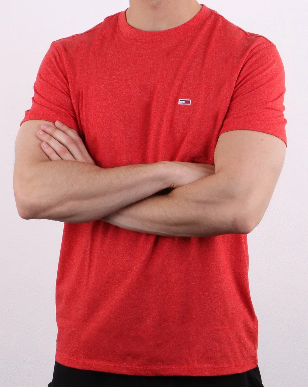 Tommy Hilfiger Blended Tee Flame Scarlet - Image 3