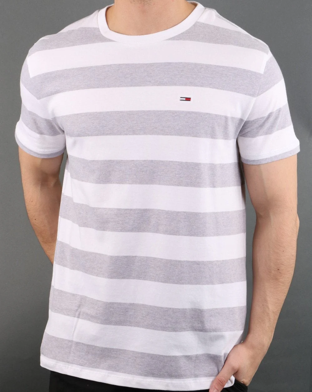 Tommy Hilfiger Bold Stripe T-shirt White - Image 2