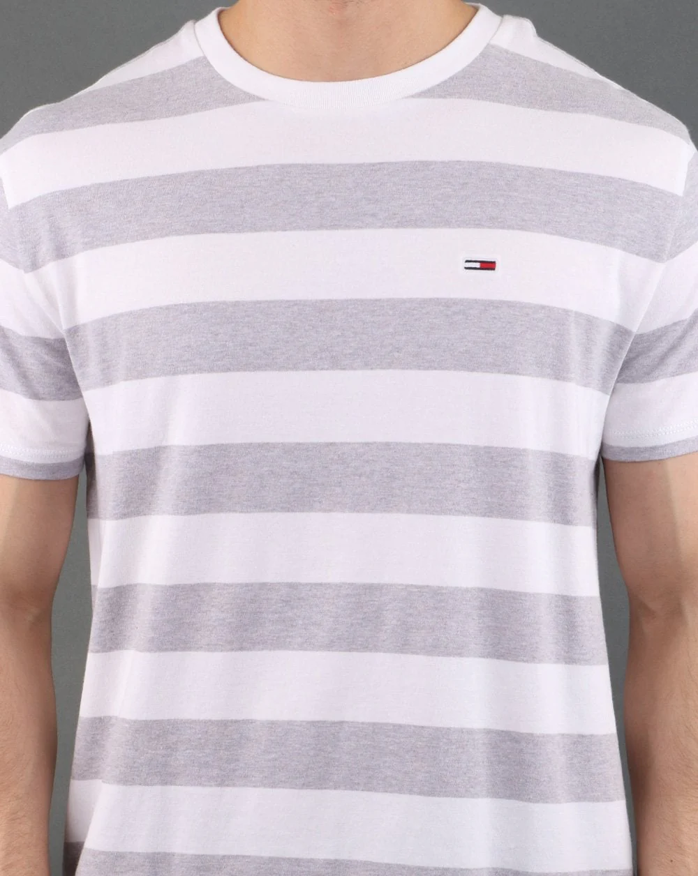 Tommy Hilfiger Bold Stripe T-shirt White - Image 4