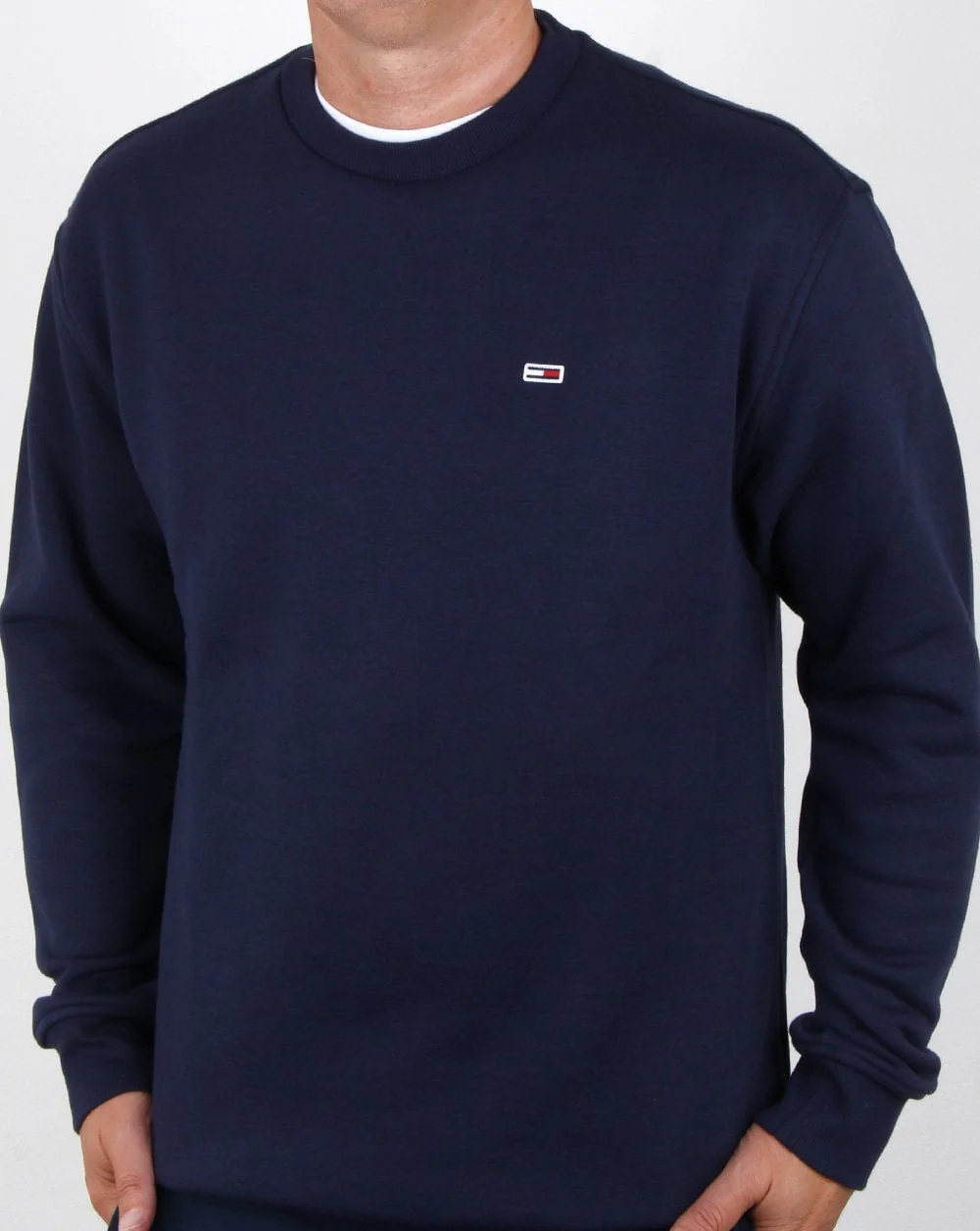 Tommy Hilfiger Classic Crew Neck Sweatshirt Navy