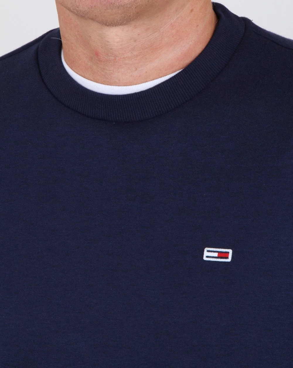 Tommy Hilfiger Classic Crew Neck Sweatshirt Navy - Image 2