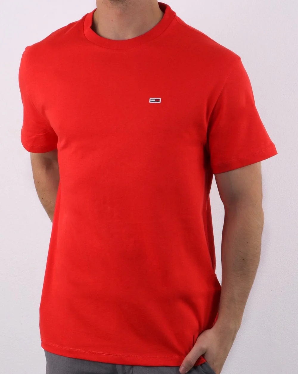 Tommy Hilfiger Classic T'Shirt Red - Image 2