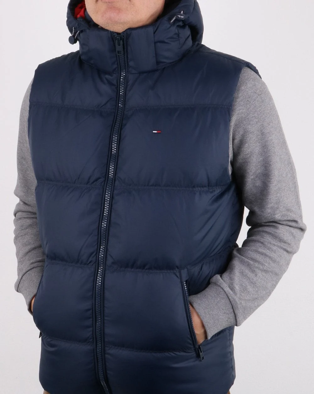 Tommy Hilfiger Down Gilet Black Iris - Image 3