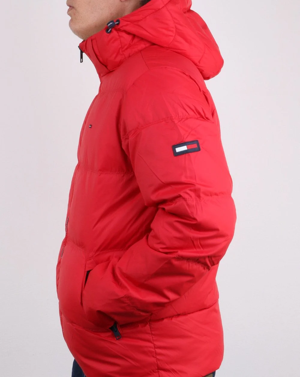 Tommy Hilfiger Down Jacket Red - Image 4