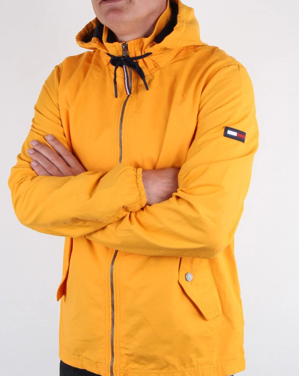 Tommy Hilfiger Hooded Jacket Radiant Yellow - Image 4