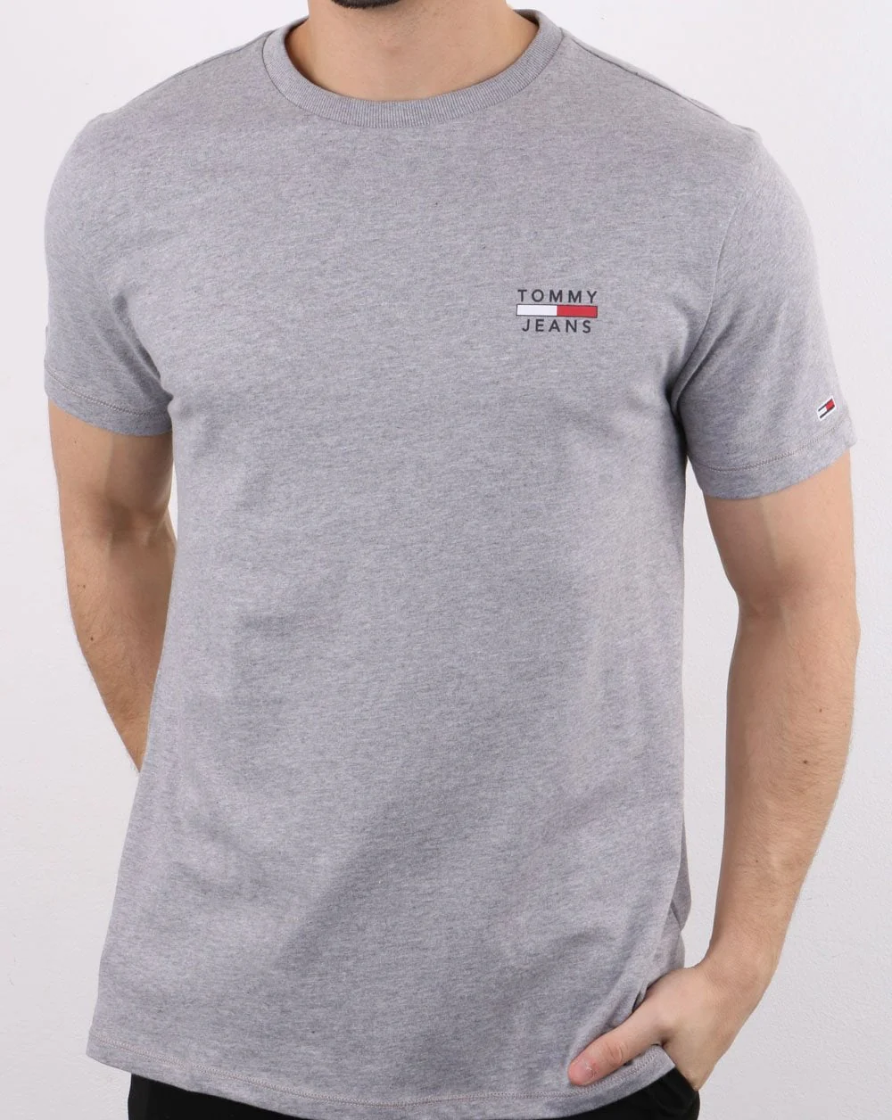 Tommy Hilfiger Logo T-shirt Grey - Image 2