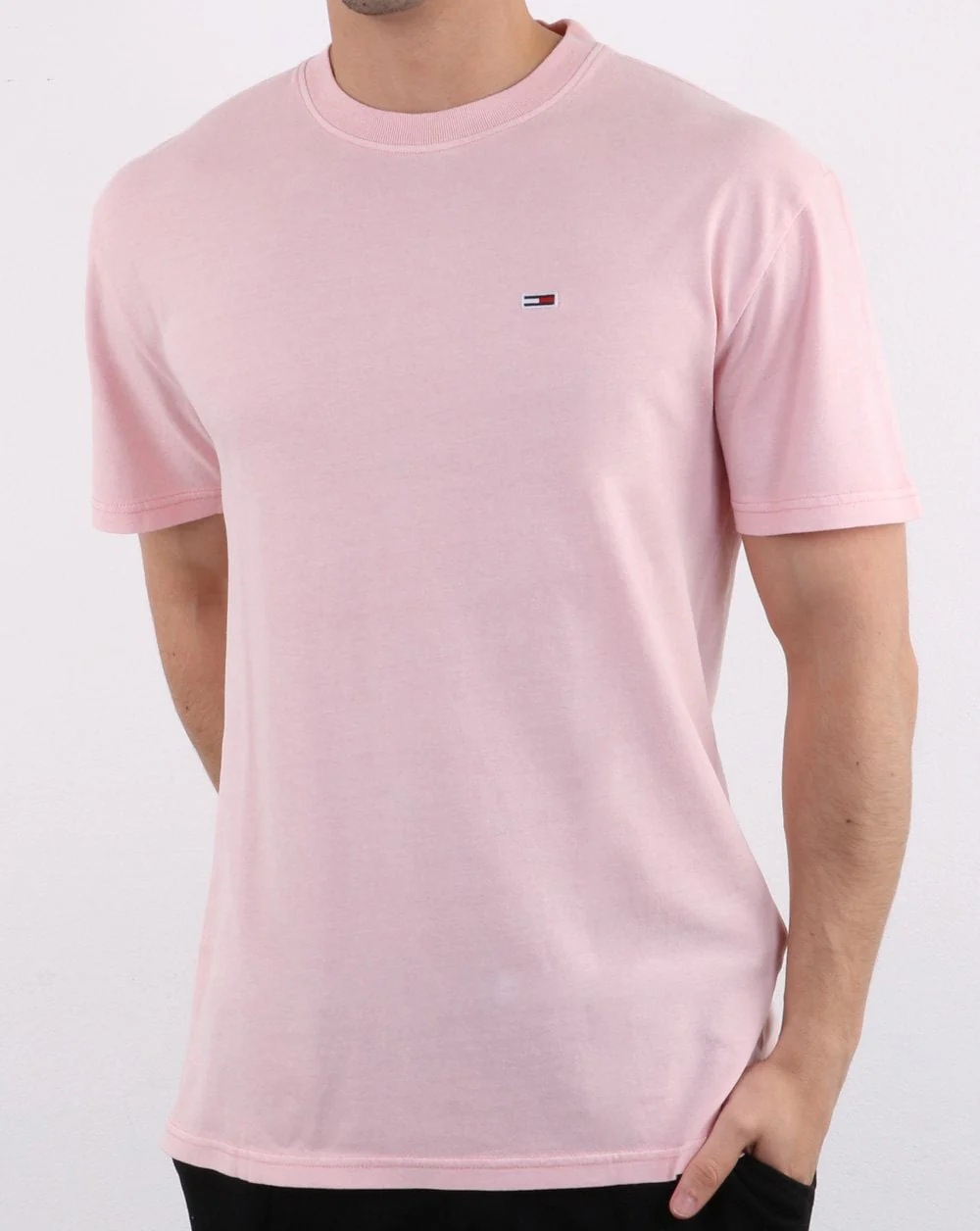 Tommy Hilfiger Overwashed T-shirt Light Pink - Image 2