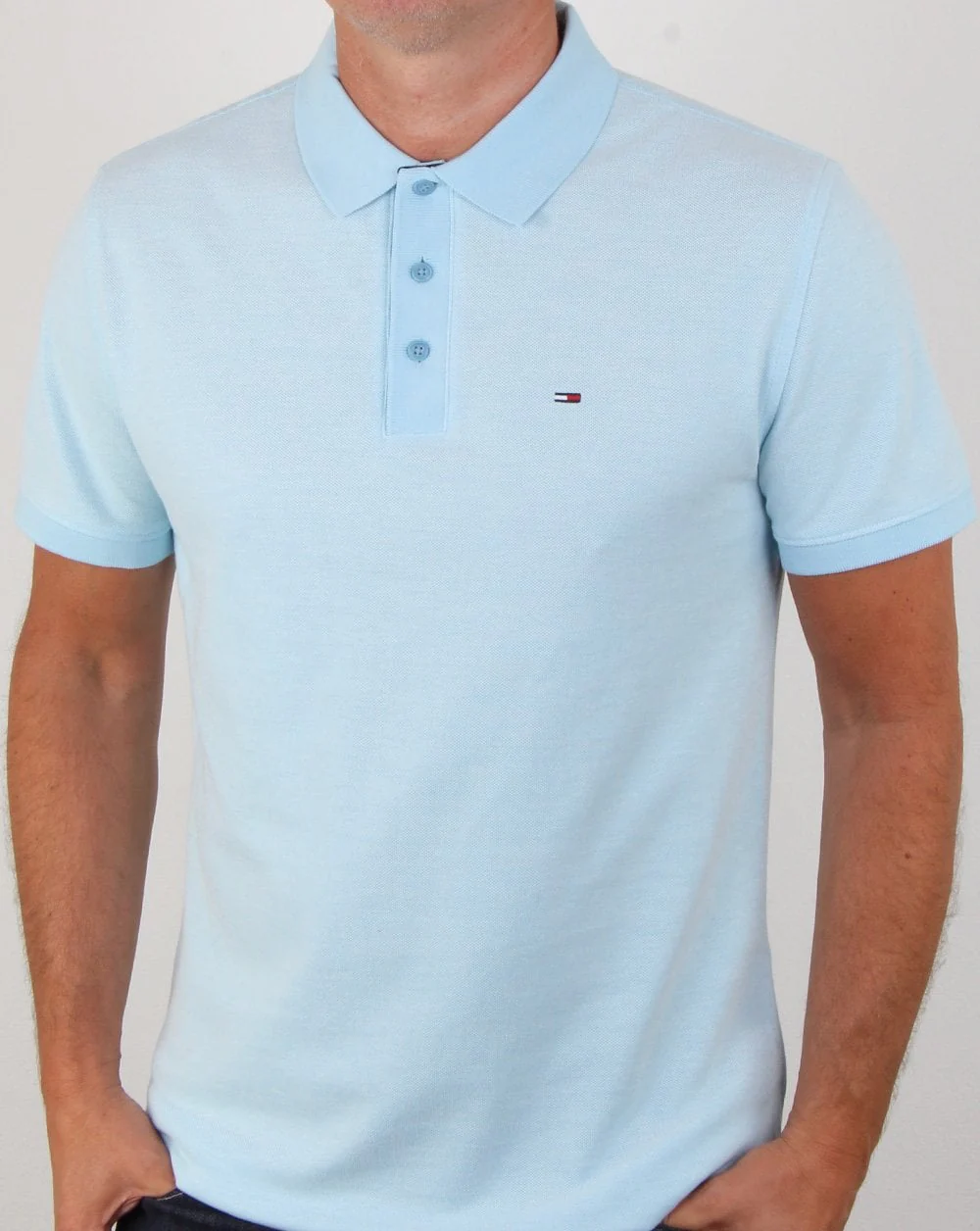 Tommy Hilfiger Oxford Polo Sky Blue