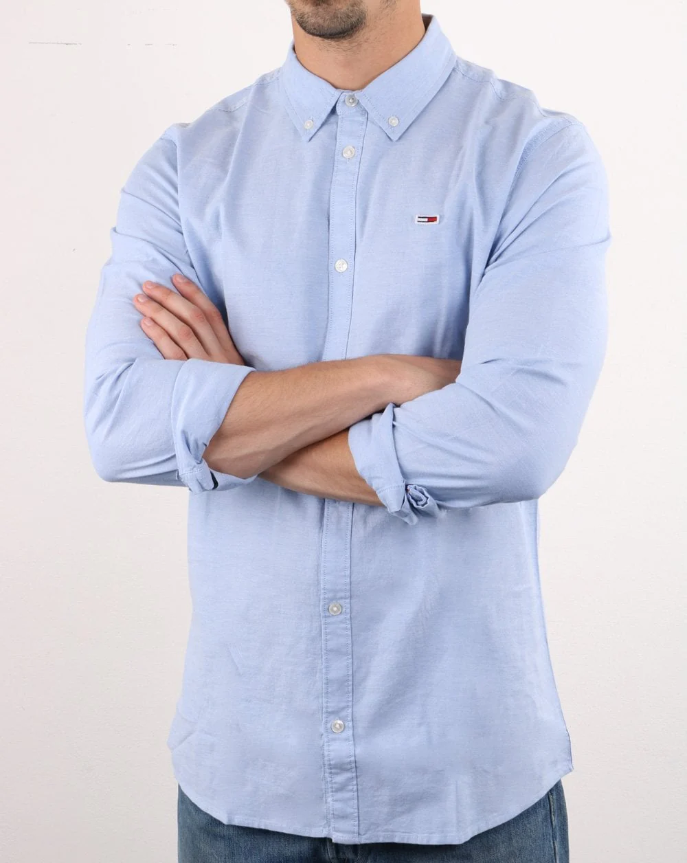 Tommy Hilfiger Oxford Shirt Light Blue - Image 3