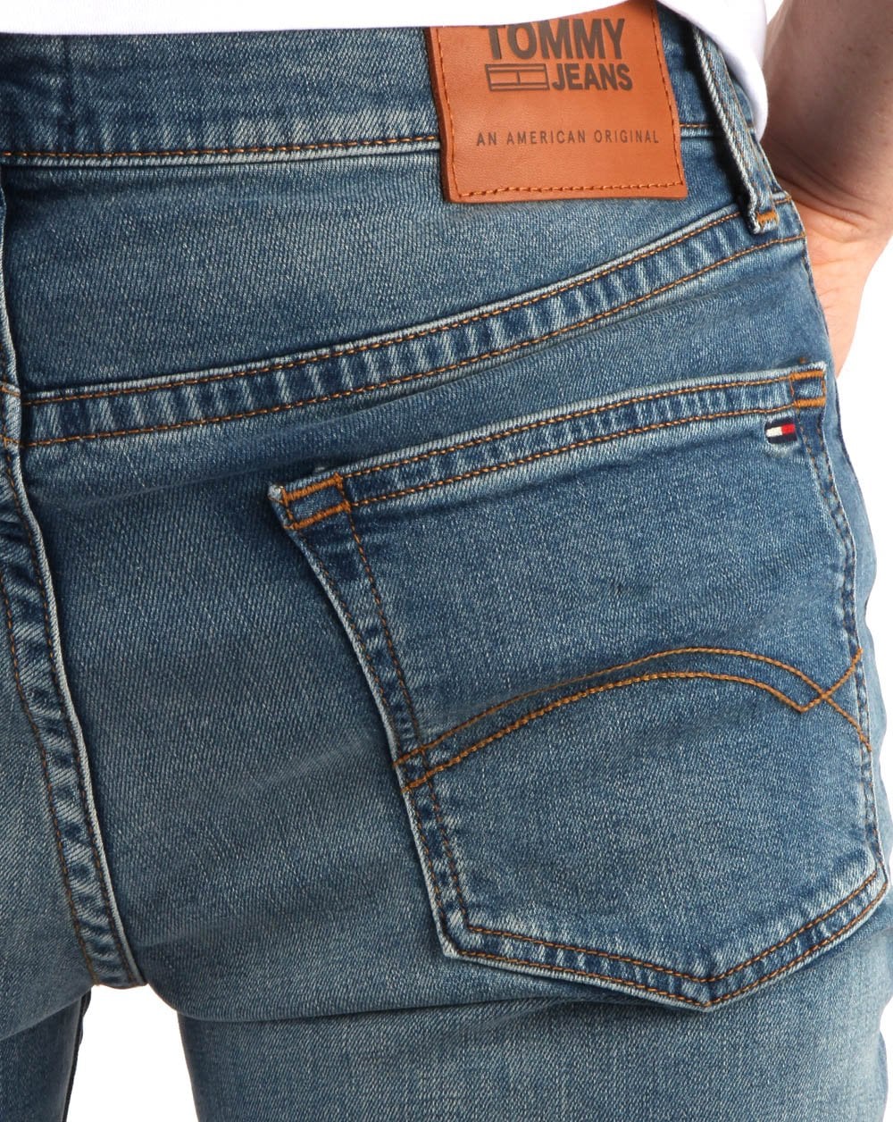 Tommy Hilfiger Ryan Straight Jeans Fulton Mid Blue - Image 4