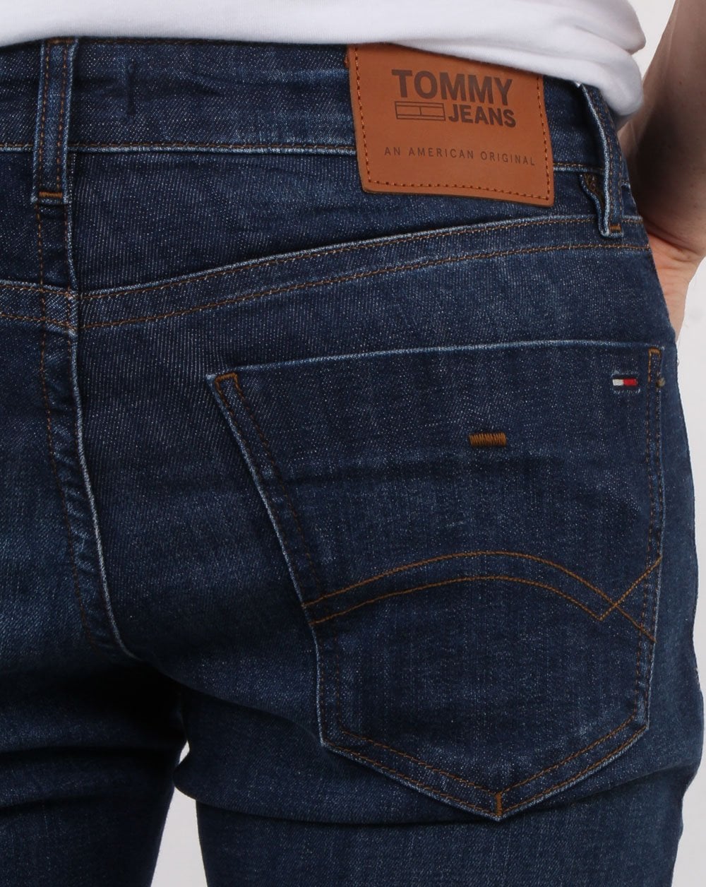 Tommy Hilfiger Slim Scanton Dynamic Stretch Jeans Dark Blue - Image 4