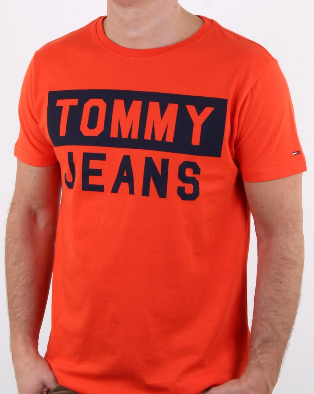 Tommy Hilfiger Tommy Jeans T Shirt Orange