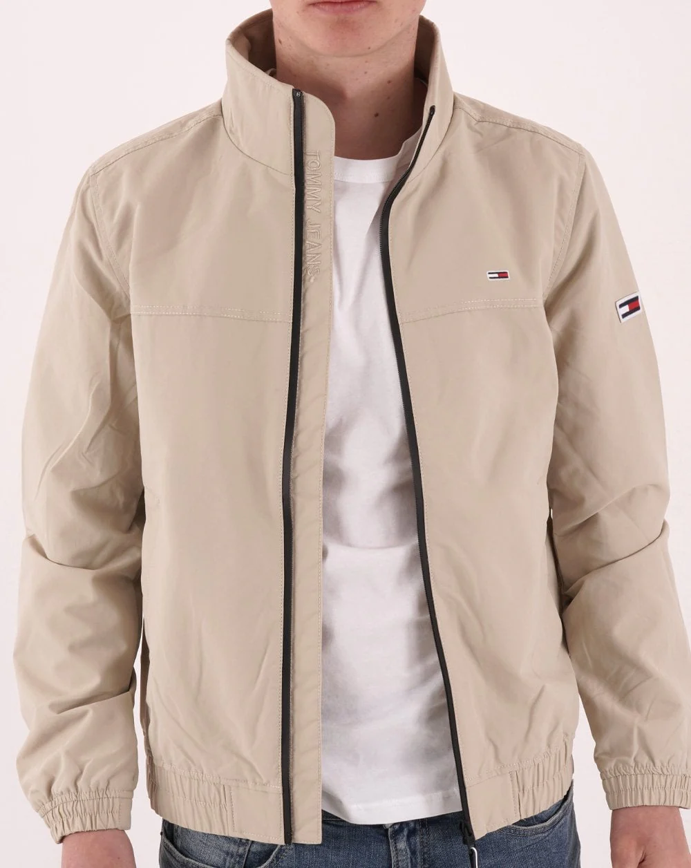 Tommy Jeans Bomber Jacket Sand - Image 4