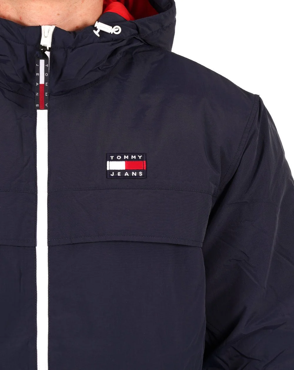 Tommy Jeans Chicago Padded Windbreaker Navy - Image 2