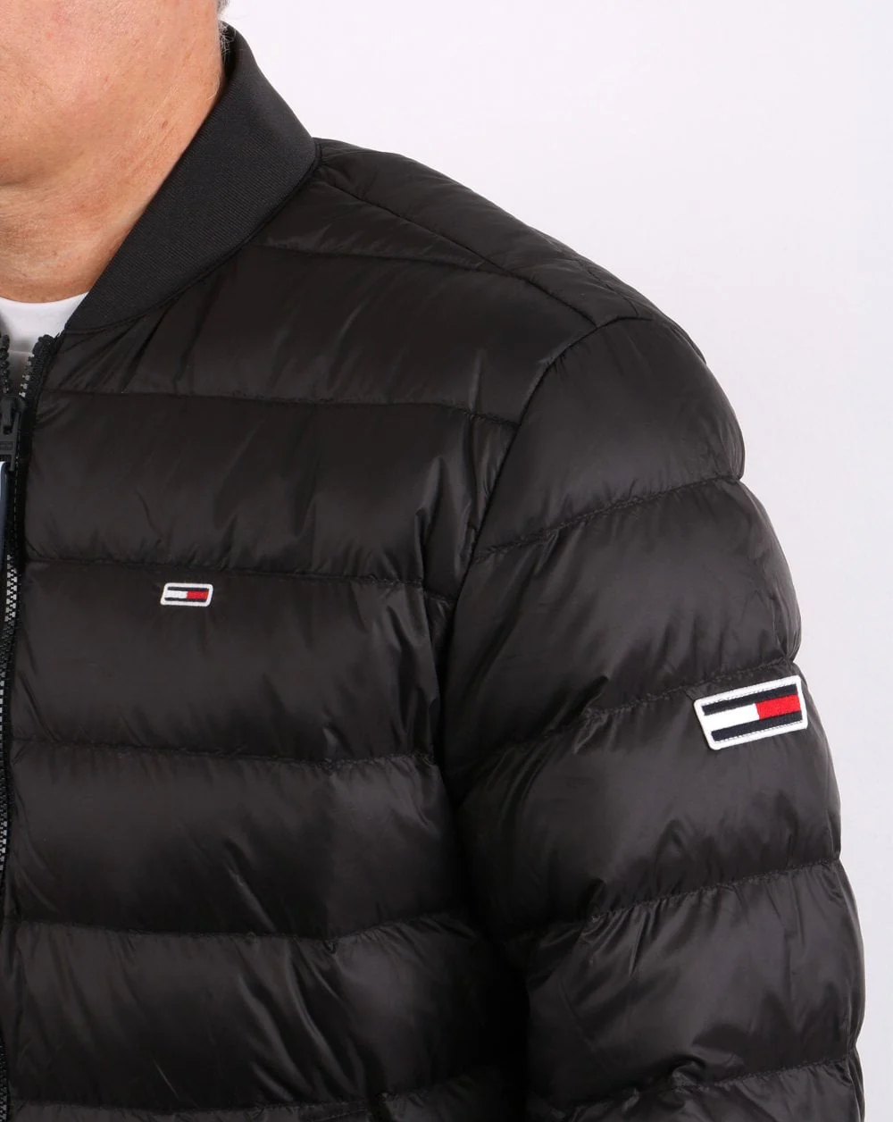 Tommy Jeans Down Bomber Jacket Black - Image 2