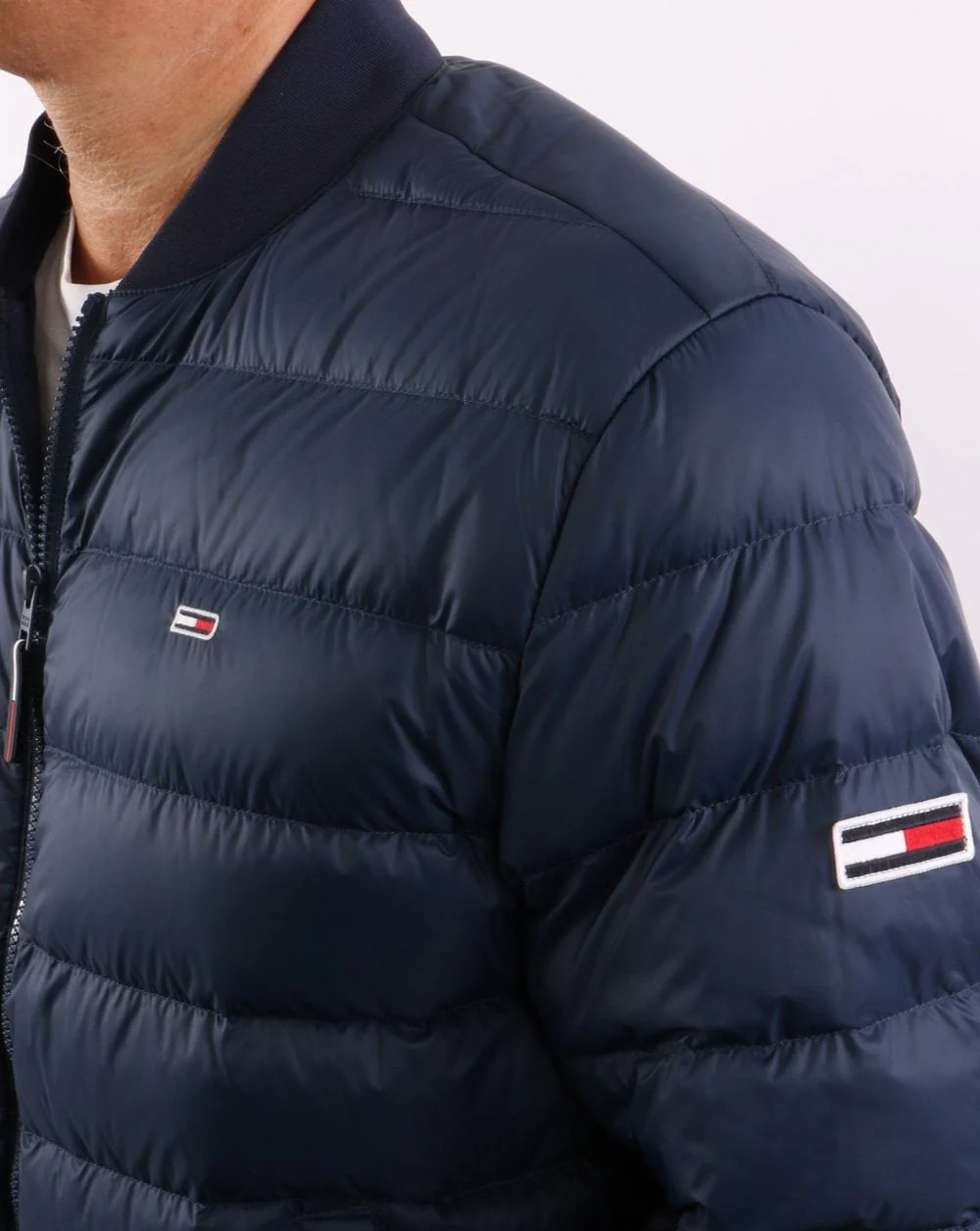 Tommy Jeans Down Bomber Jacket Navy - Image 2