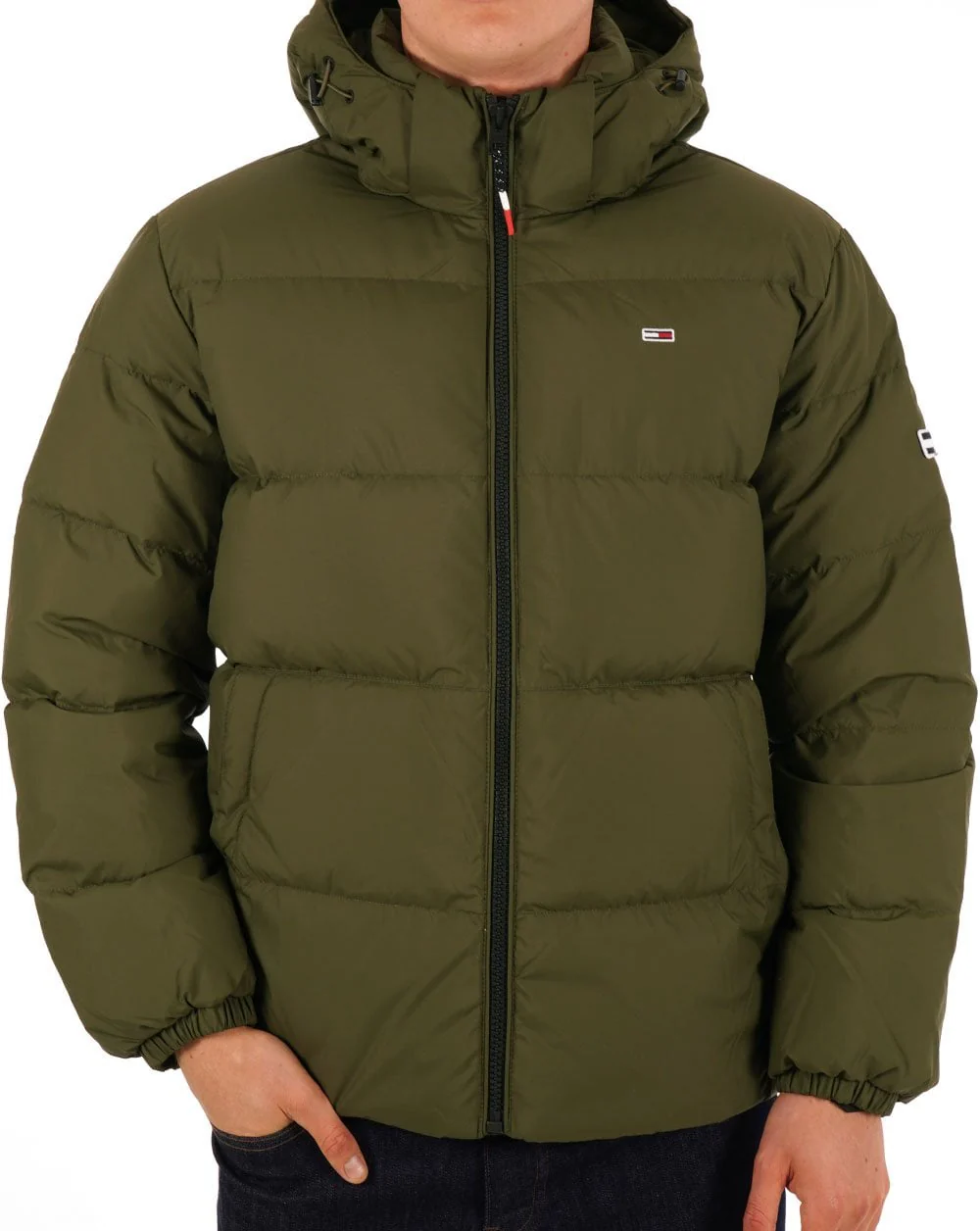Tommy Jeans Essential Down Jacket Olive Green