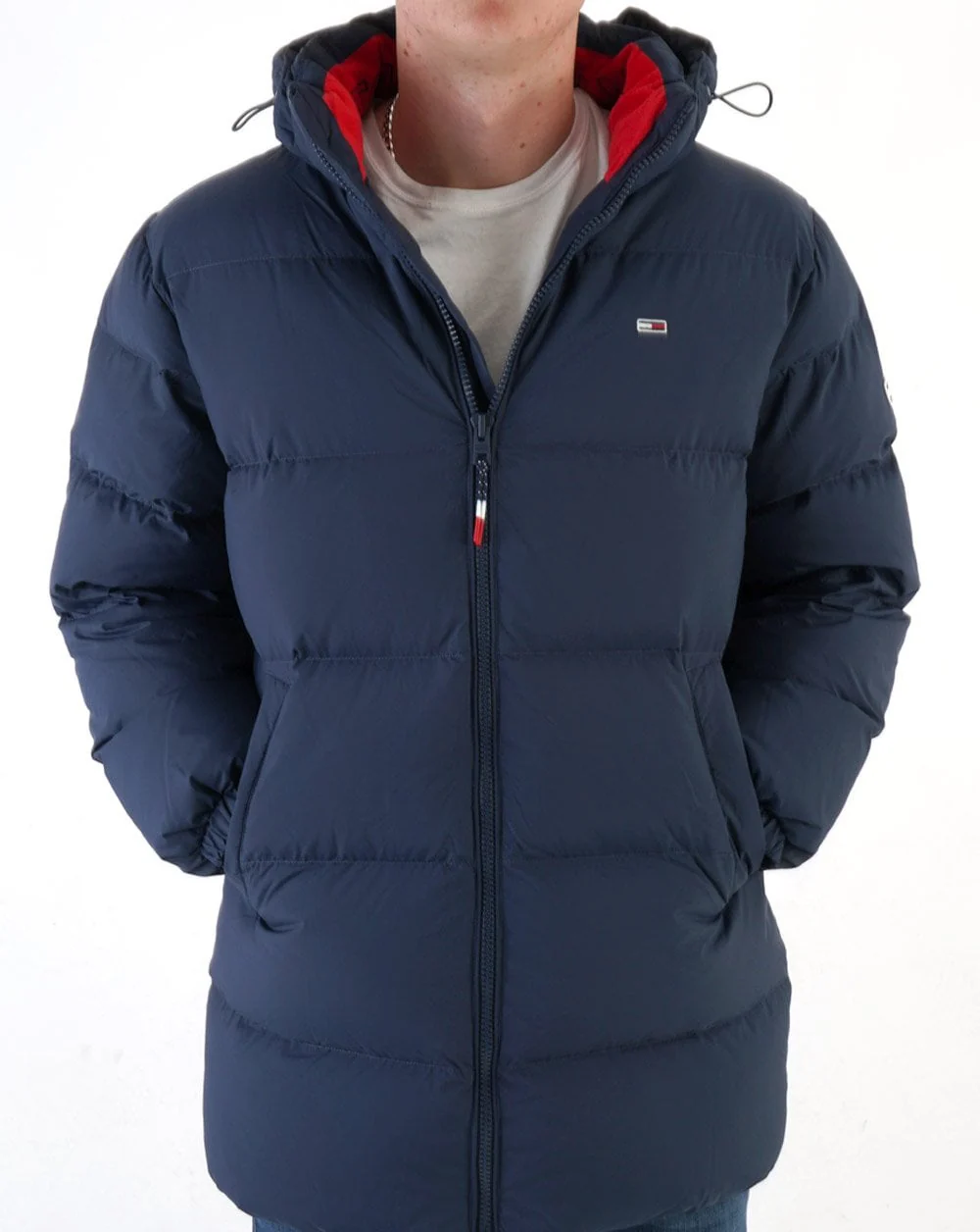 Tommy Jeans Essential Down Parker Navy - Image 3