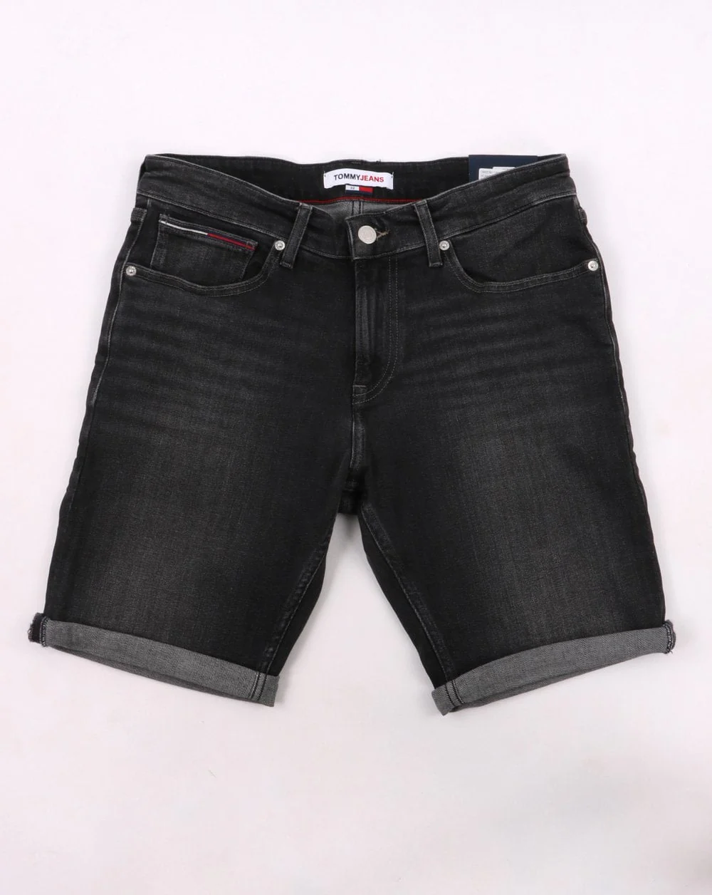 Tommy Jeans Scanton Denim Shorts Denim Black