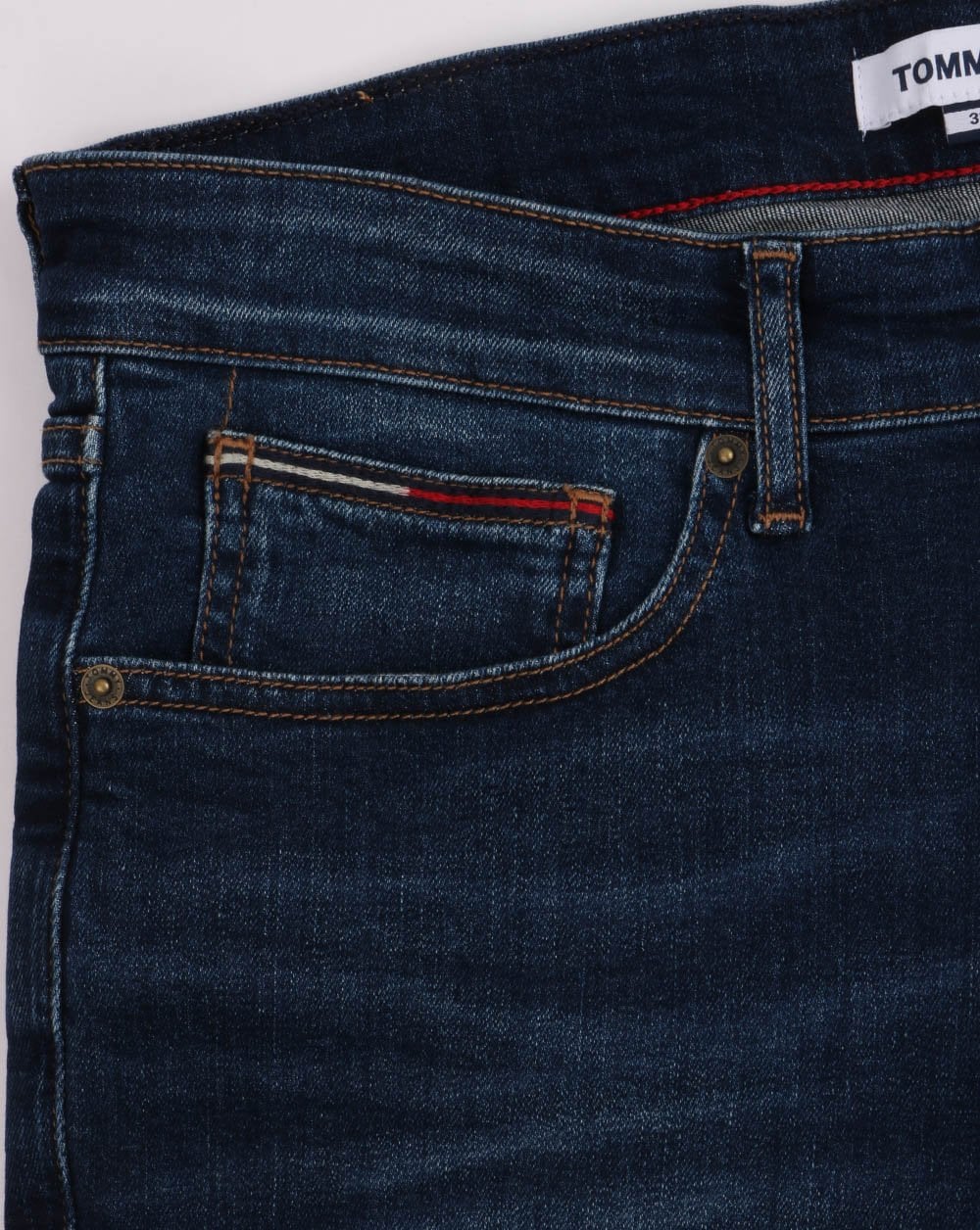 Tommy Jeans Scanton Slim Jeans Mid Wash Blue Stretch - Image 2