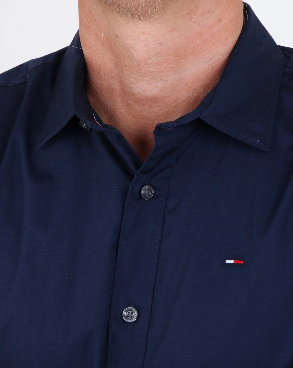 Tommy Jeans Stretch fit Navy Shirt - Image 2