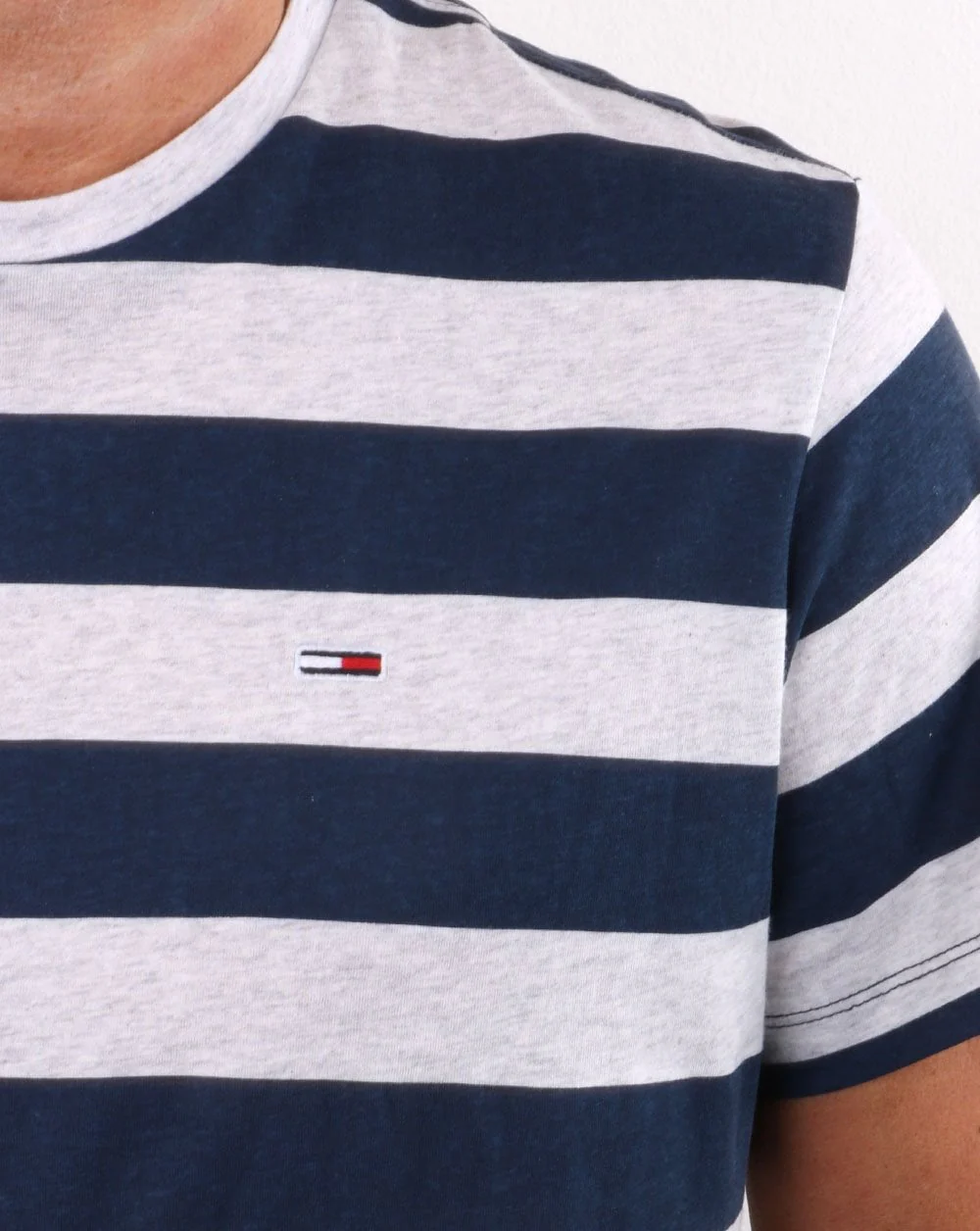 Tommy Jeans Stripe T-shirt Navy - Image 3