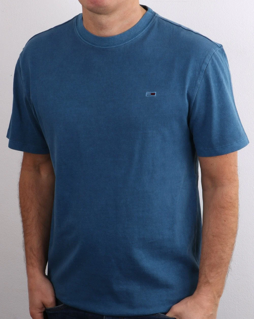 Tommy Jeans Sunfaded Wash T-shirt Blue