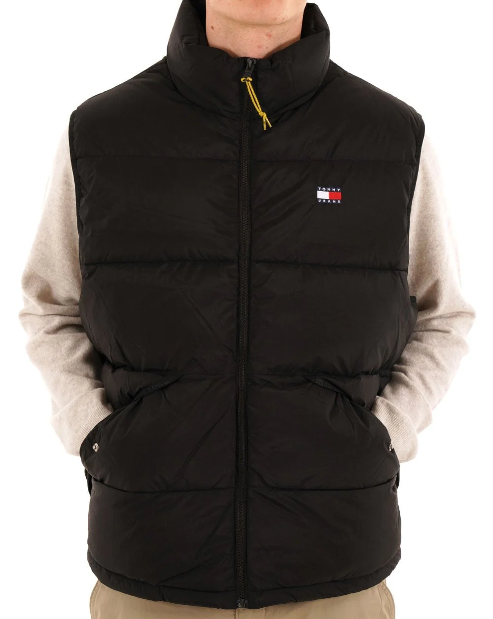 Tommy Jeans Vail Puffer Vest Black - Image 3