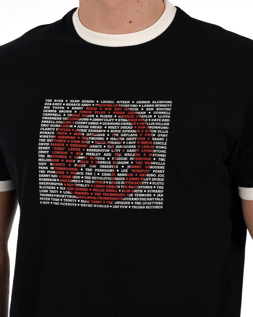 Trojan Artist T-shirt Check/Trojan - Image 2