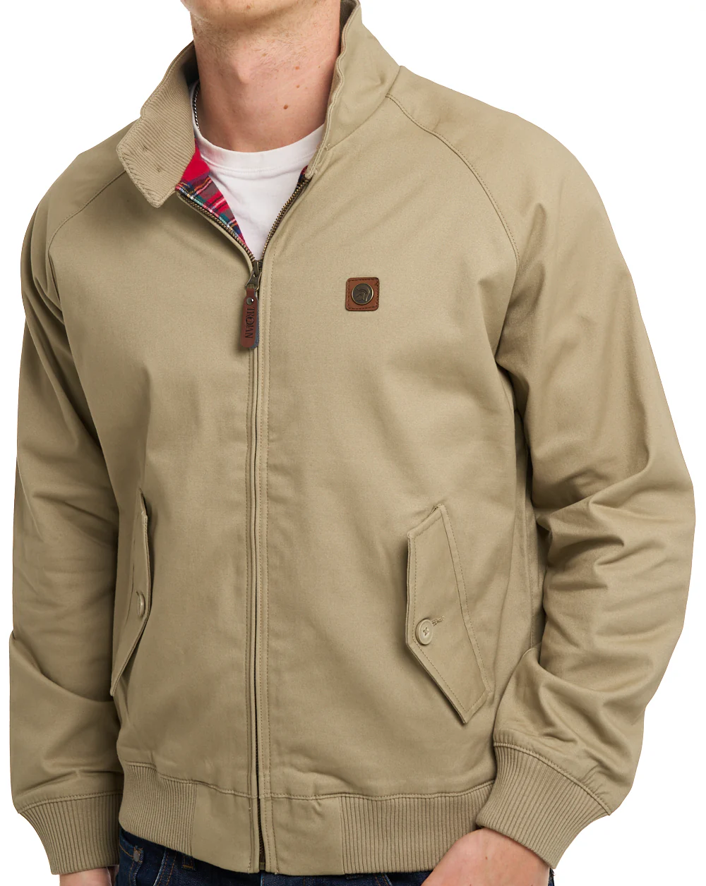 Trojan Classic Harrington Jacket Stone - Image 4