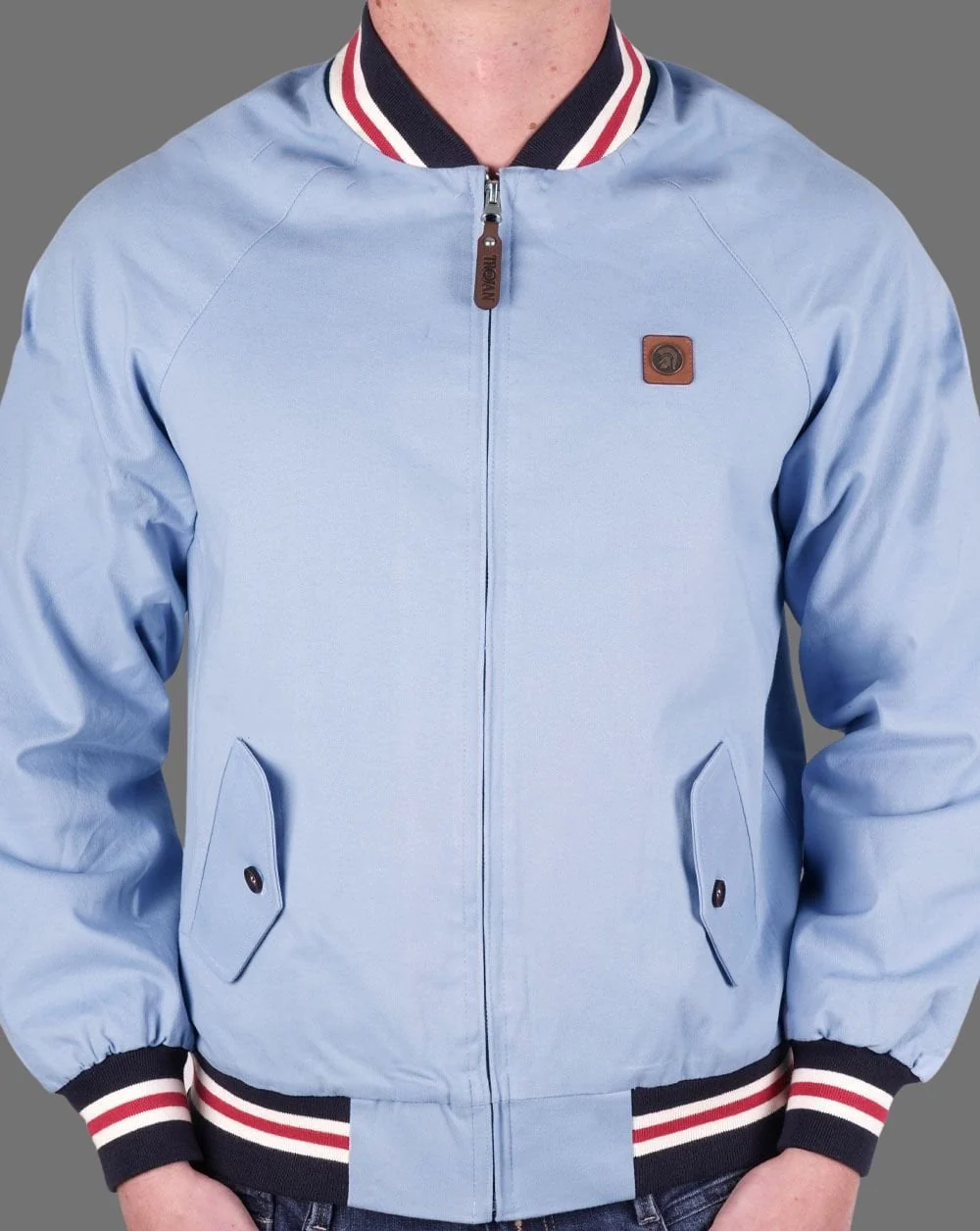 Trojan Monkey Jacket Sky Blue - Image 3