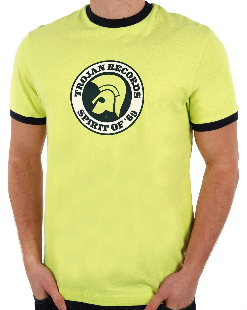 Trojan Spirit Of 69 T-shirt Lime