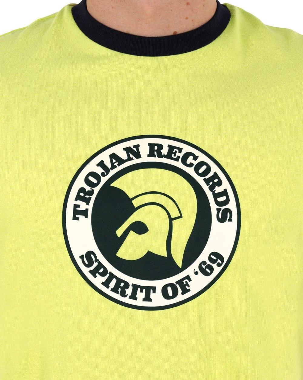 Trojan Spirit Of 69 T-shirt Lime - Image 2