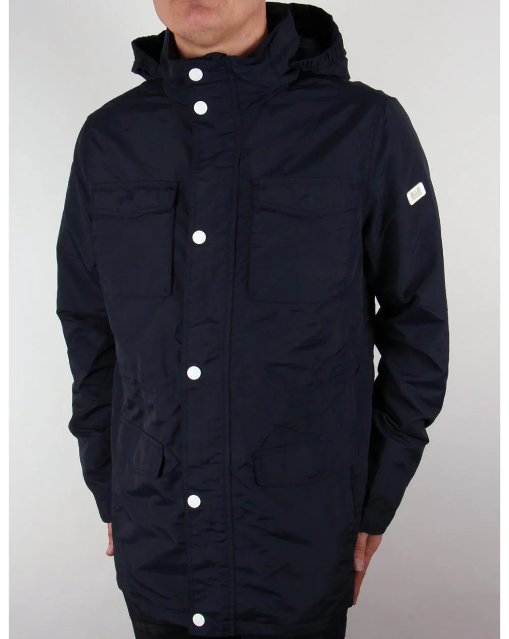 Weekend Offender Akron Jacket Navy Blue