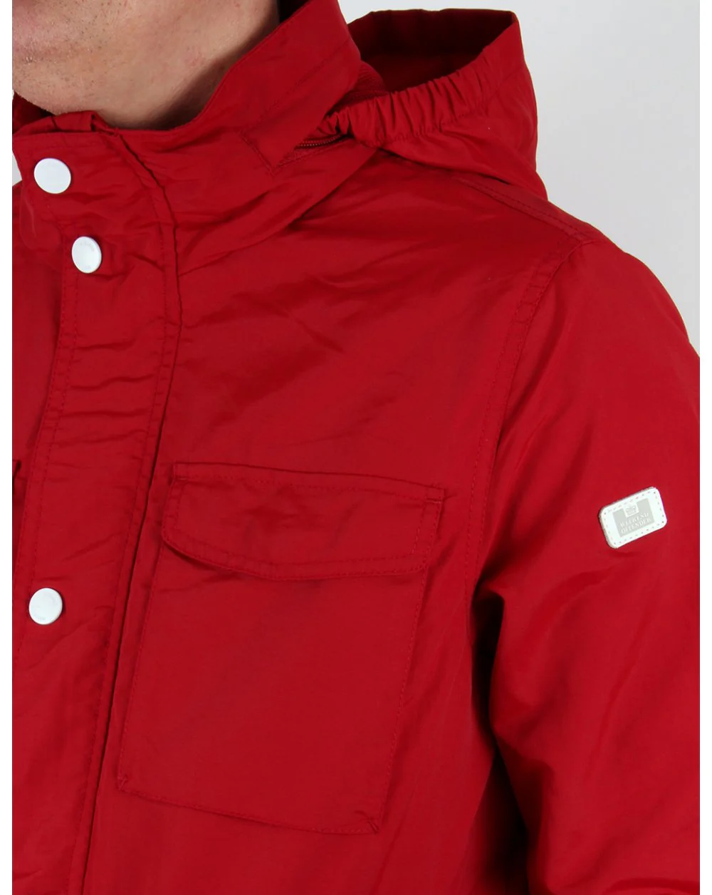 Weekend Offender Akron Jacket Red - Image 2