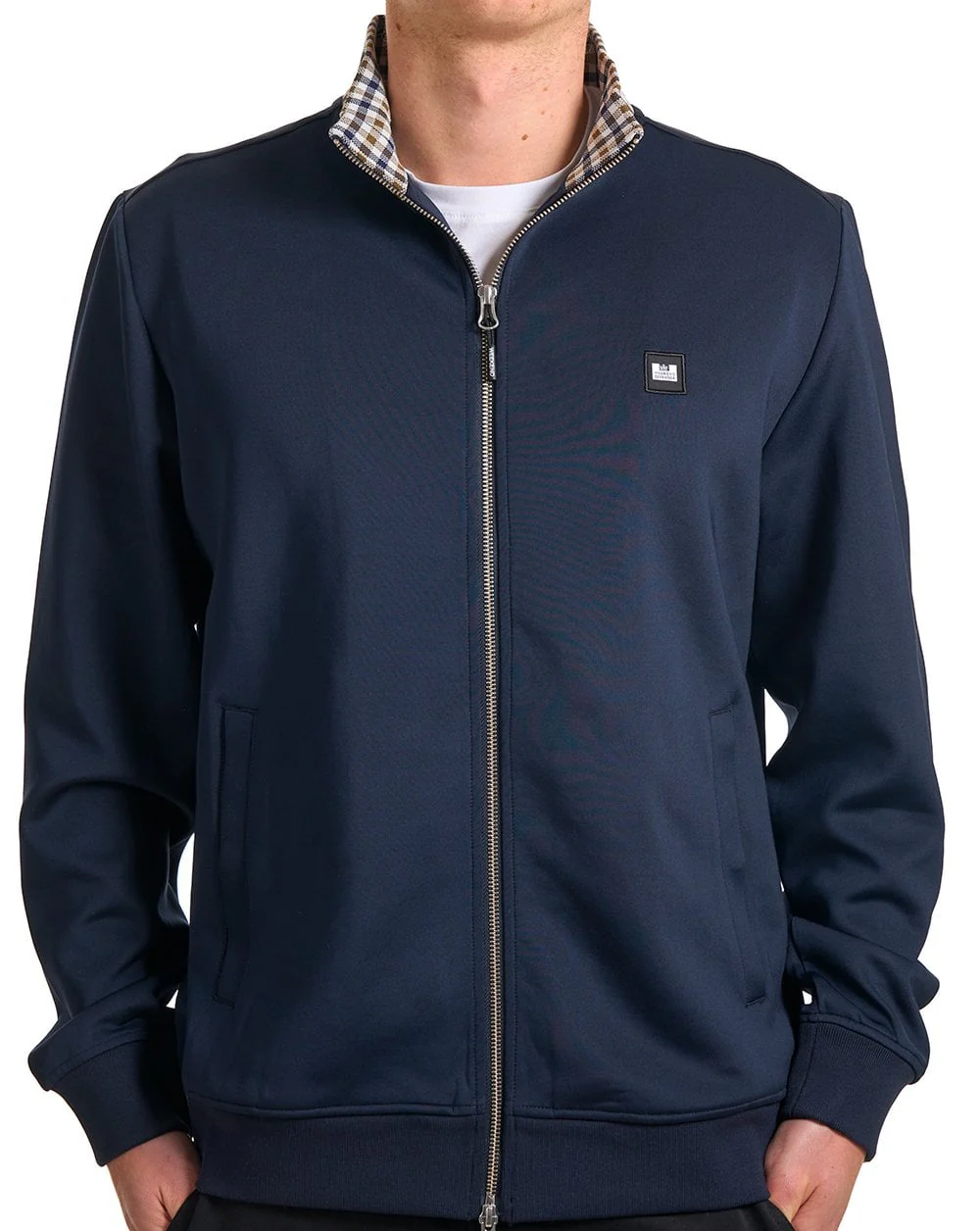 Weekend Offender Alameda Track Top Navy - Image 5