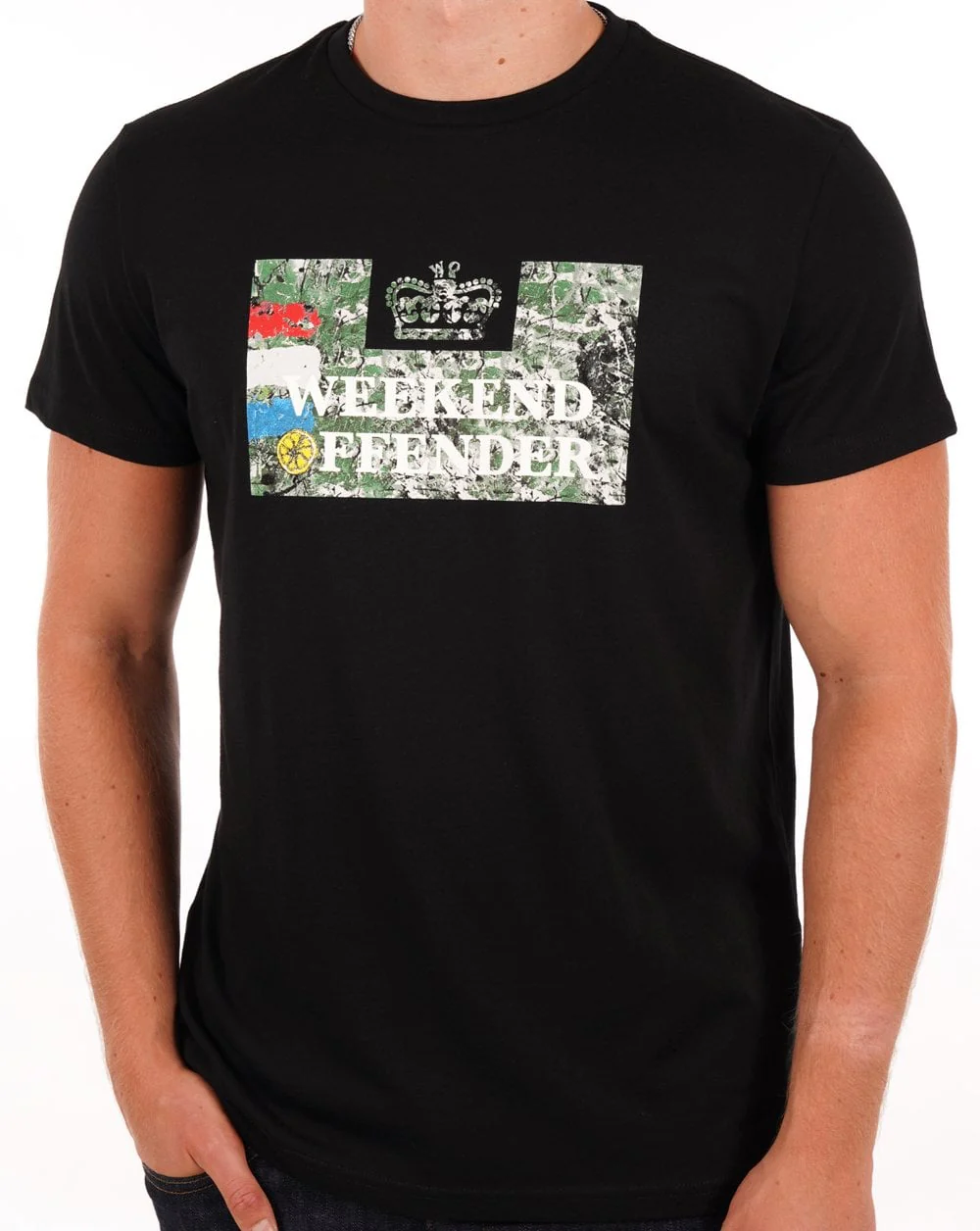 Weekend Offender Bad Man T-shirt Black - Image 3