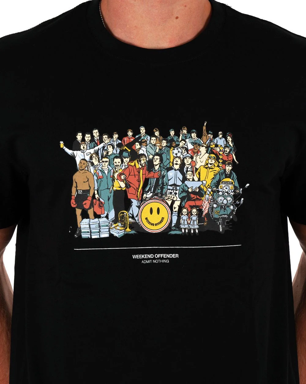 Weekend Offender Blake T-shirt Black - Image 2