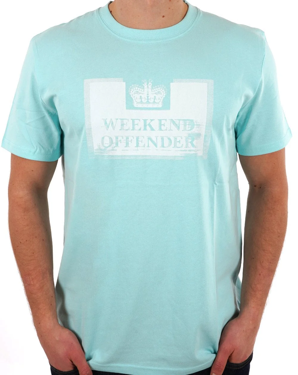 Weekend Offender Bonpensiero T-shirt Light Blue - Image 2