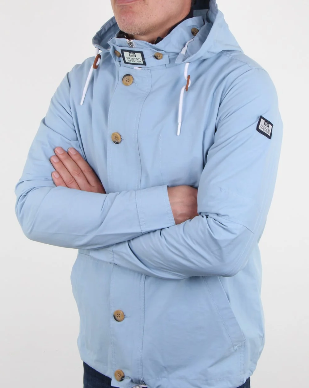 Weekend Offender Burgess Jacket Sky - Image 3