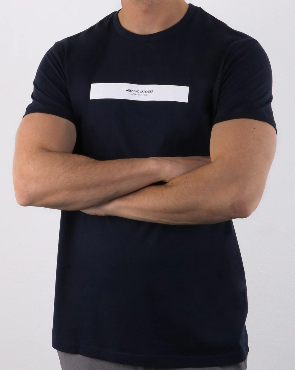 Weekend Offender Capsule T-shirt Navy - Image 3
