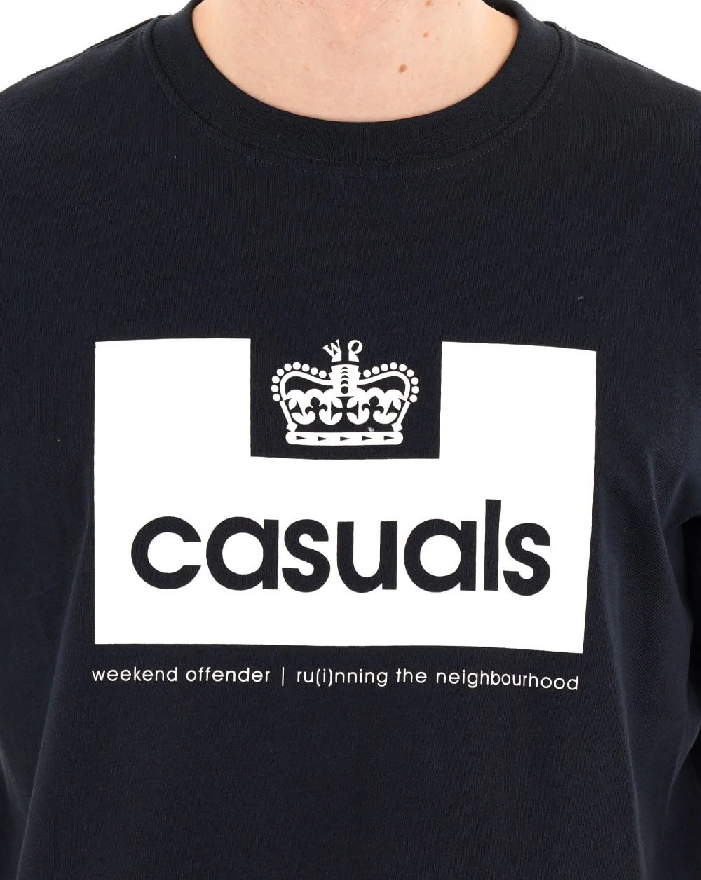 Weekend Offender Casuals City Series T-shirt Navy - Image 2