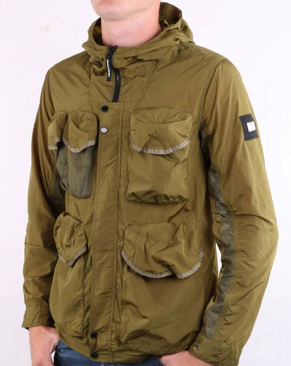 Weekend Offender Cotoca Jacket Cactus Green - Image 3