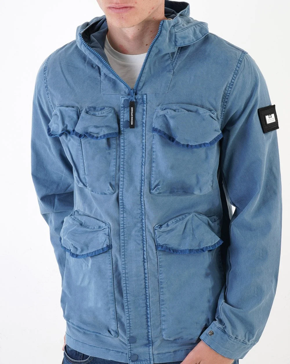 Weekend Offender Cotoca Jacket Deep Blue - Image 4