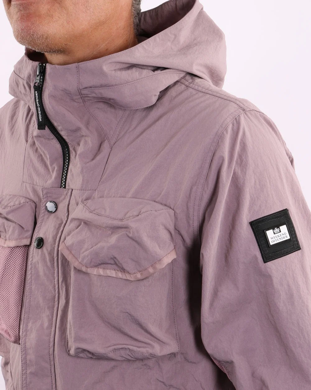 Weekend Offender Cotoca Jacket Lilac Glow - Image 4