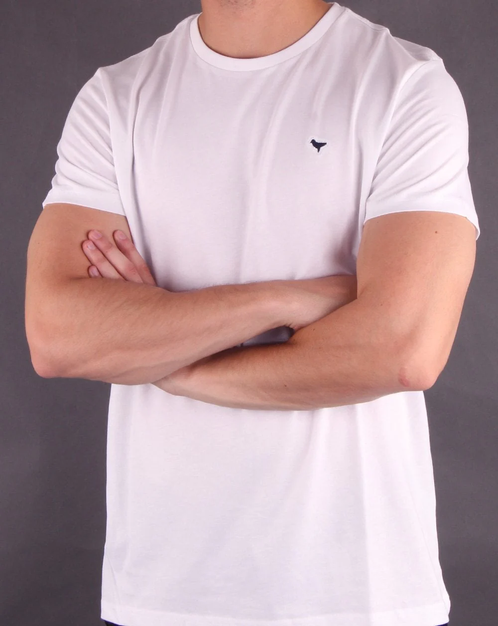 Weekend Offender Dove T-shirt White - Image 3